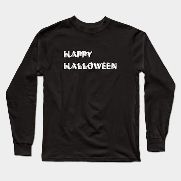 Happy Halloween Long Sleeve T-Shirt by traditionation